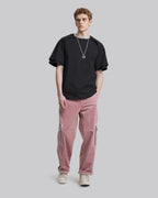 Faux Double-Layered T-Shirt - Black, M image