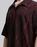 Short Sleeve Pattern Printed Shirt image 5