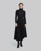 Pleated Wool Skirt image 2