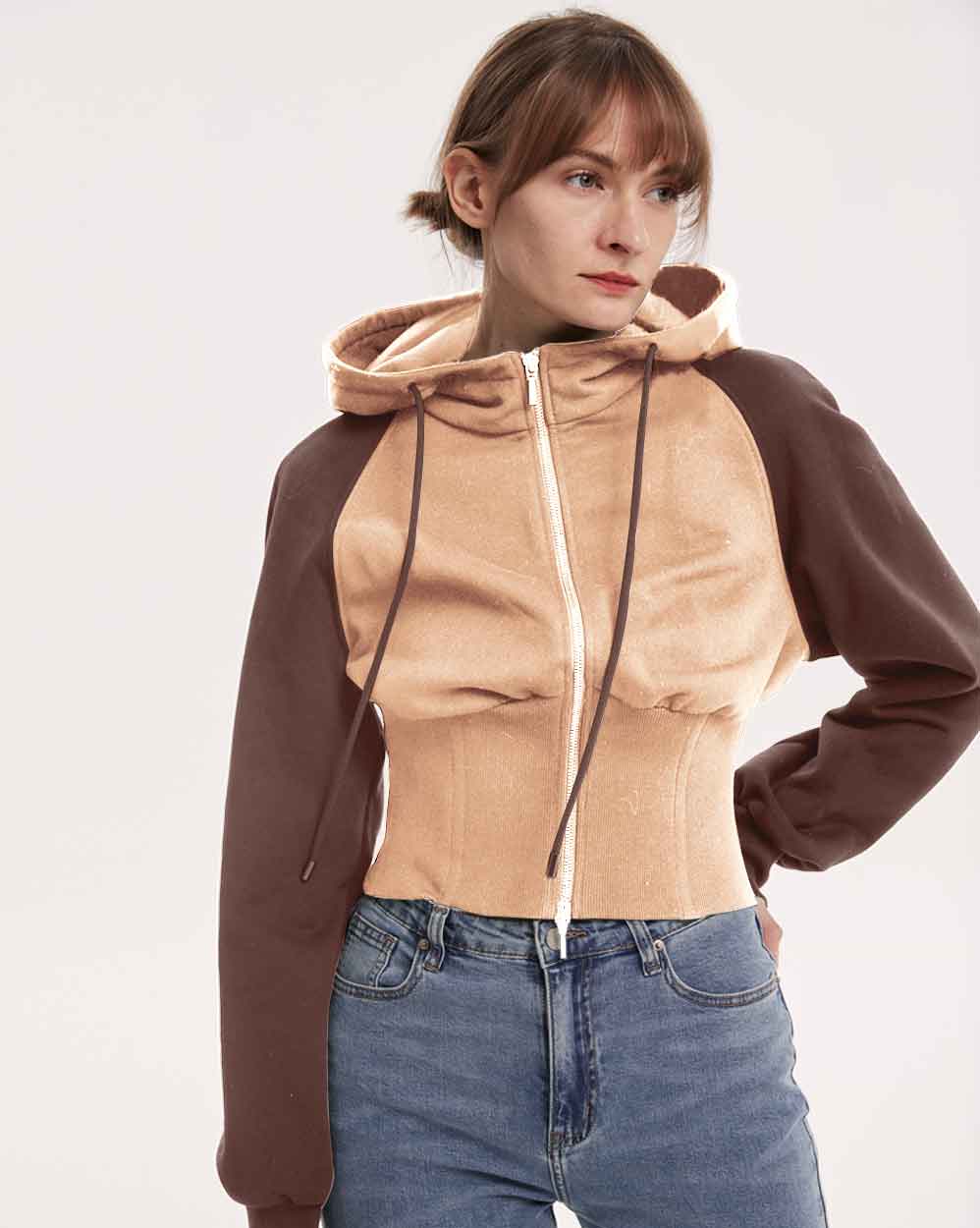 Drawstring Corset Jacket image 1