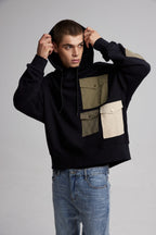 Hoodie With Flapped-Pockets image 1