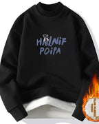 Layered Neck Cotton Pullover - Jasper, XXXL image