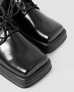 Lace-Up Platform Loafers image 4