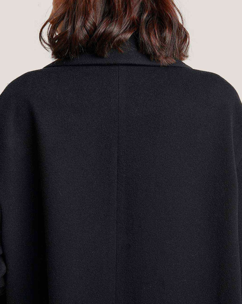 Buttoned Pocket Front Midi Wool Coat image 5