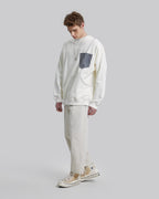 Contrast Color Crewneck Sweatshirt image 3