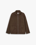 Pleated Fleece Jacket image 0