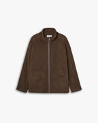 Pleated Fleece Jacket image 0