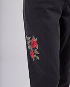 Flower Pattern Loose Jeans image 5