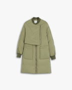 Avocado Patch Pocket Long Down Jacket image 0