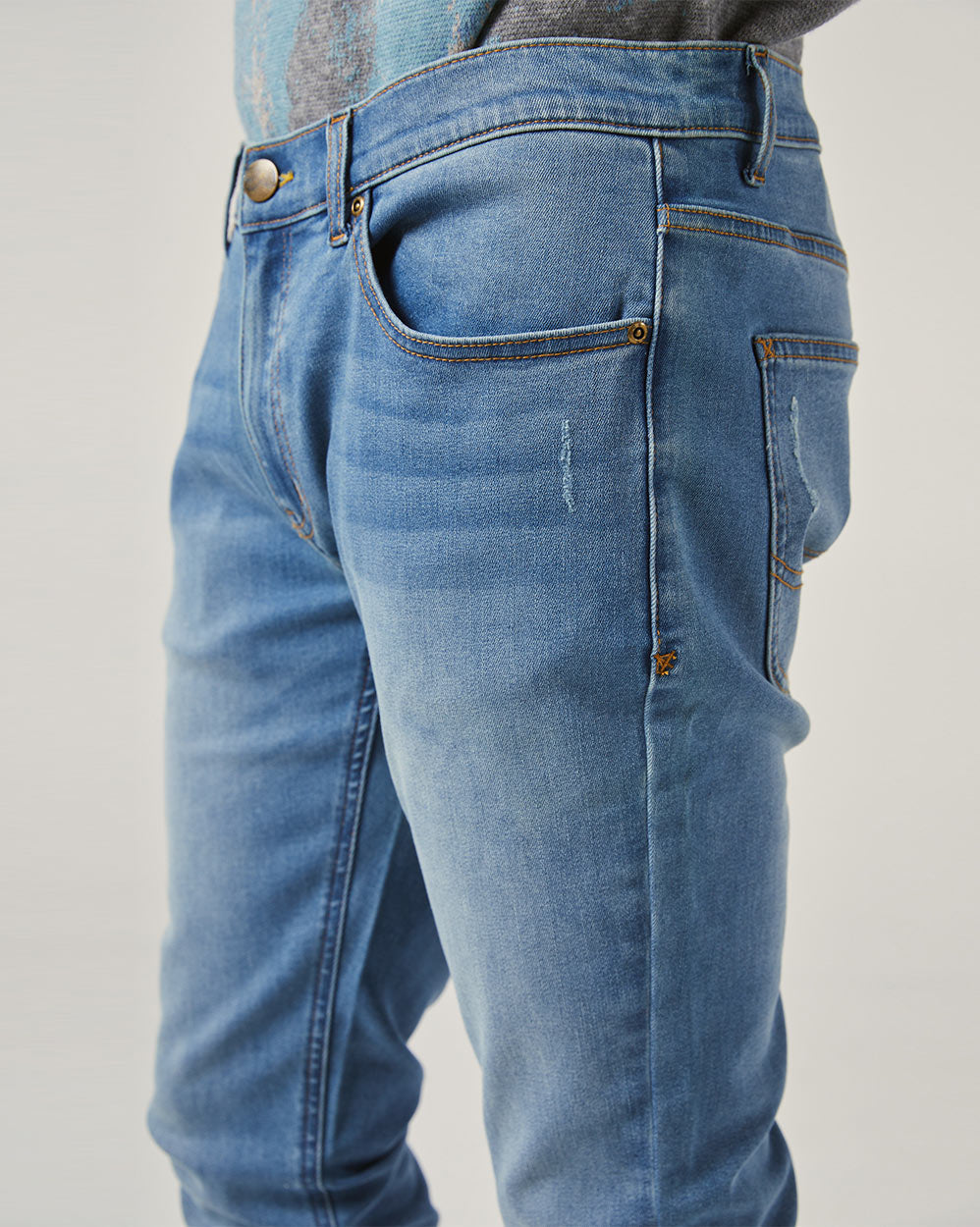 Classic Regular Fit Cotton Jeans image 5