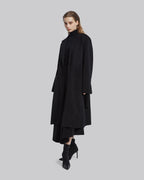 Belted Raw-Edge Wool Coat image 2