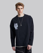 High Low Hem Graphic Sweatshirt image 2