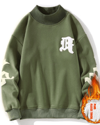 Rabbit Cotton Crewneck Sweatshirt - Crocodile, XL image