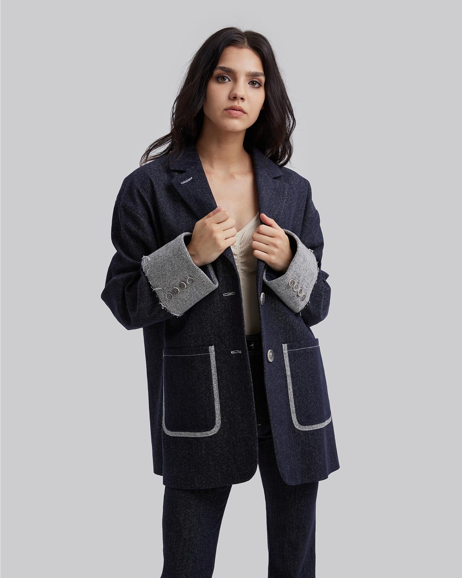 1 × Almost-Denim Jacket image 1