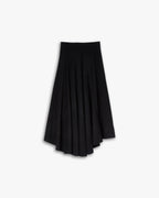 Pleated Wool Skirt image 0