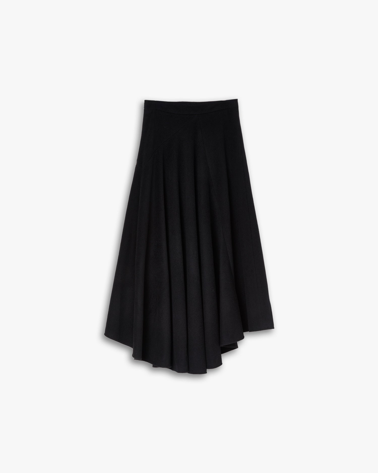 Pleated Wool Skirt image 0