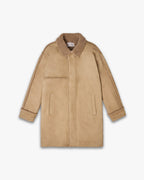 Suede Jacket with Fleece Lining image 0