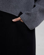 1 × Paneled Pure Wool Coat image 6