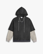 Fake-Two-Piece Hoodie image 0
