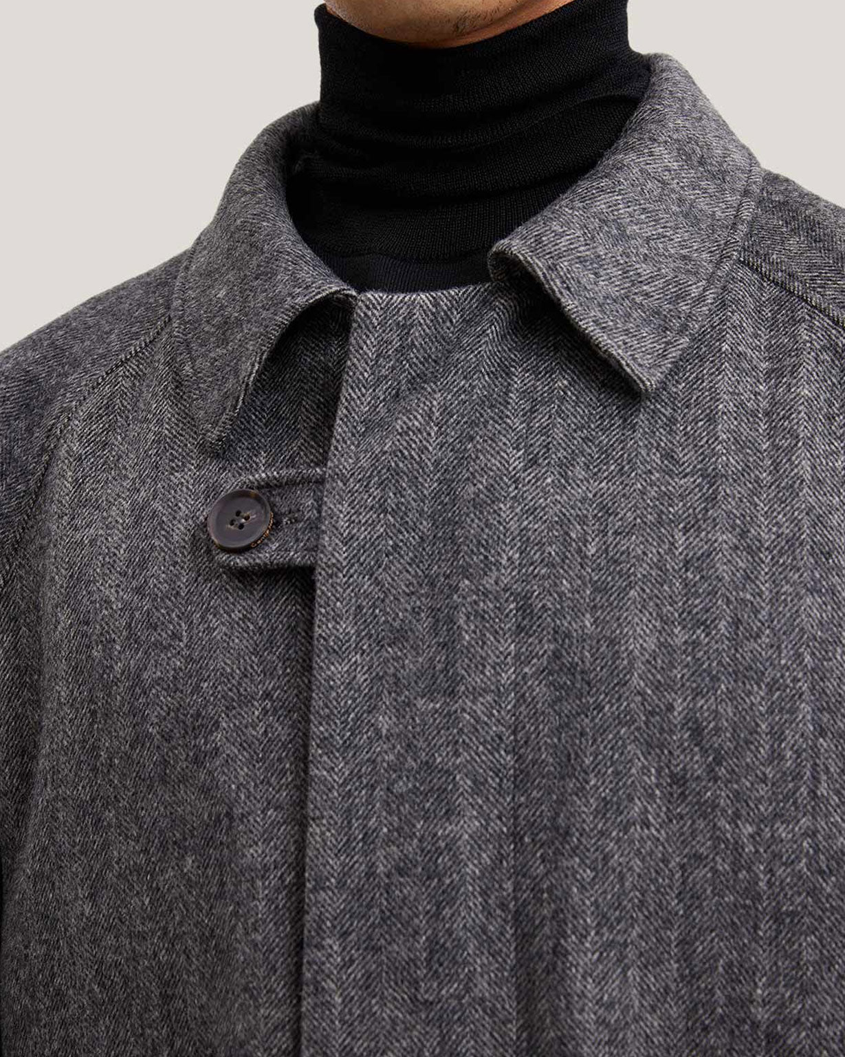 1 × Pure Wool Overcoat image 3