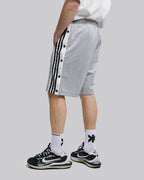 Track-Shorts with Buttoned &amp;Striped Sides image 3