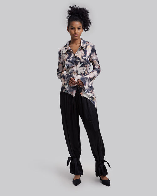 1 × Black Flare Pants image 1