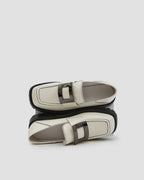 Chic Square Toe Loafers image 5