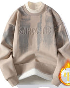 Fleece Lined Crewneck Sweatshirt - Sandstone, XXL image