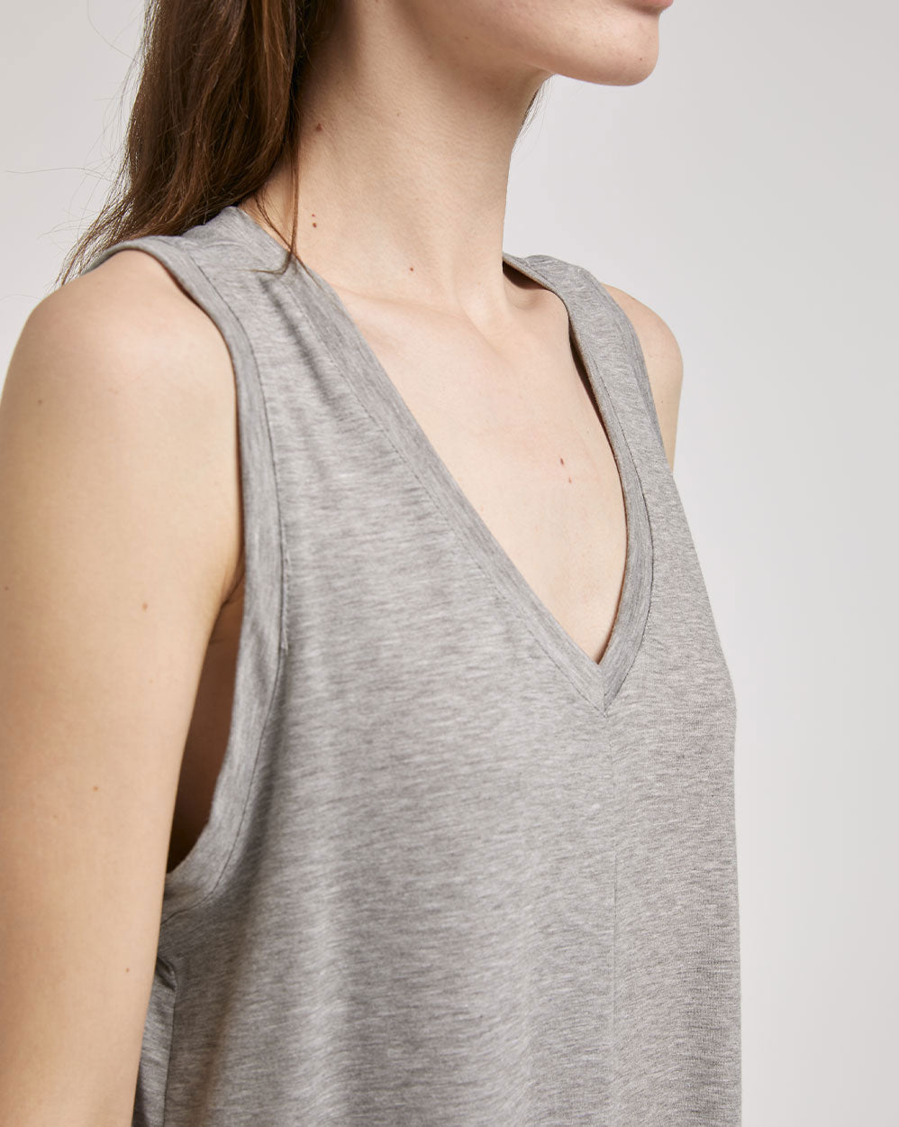 Curved Hem Tank Dress image 4