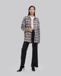 Front Slit Straight-Leg Pants image 1