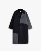 Paneled Pure Wool Coat image 0