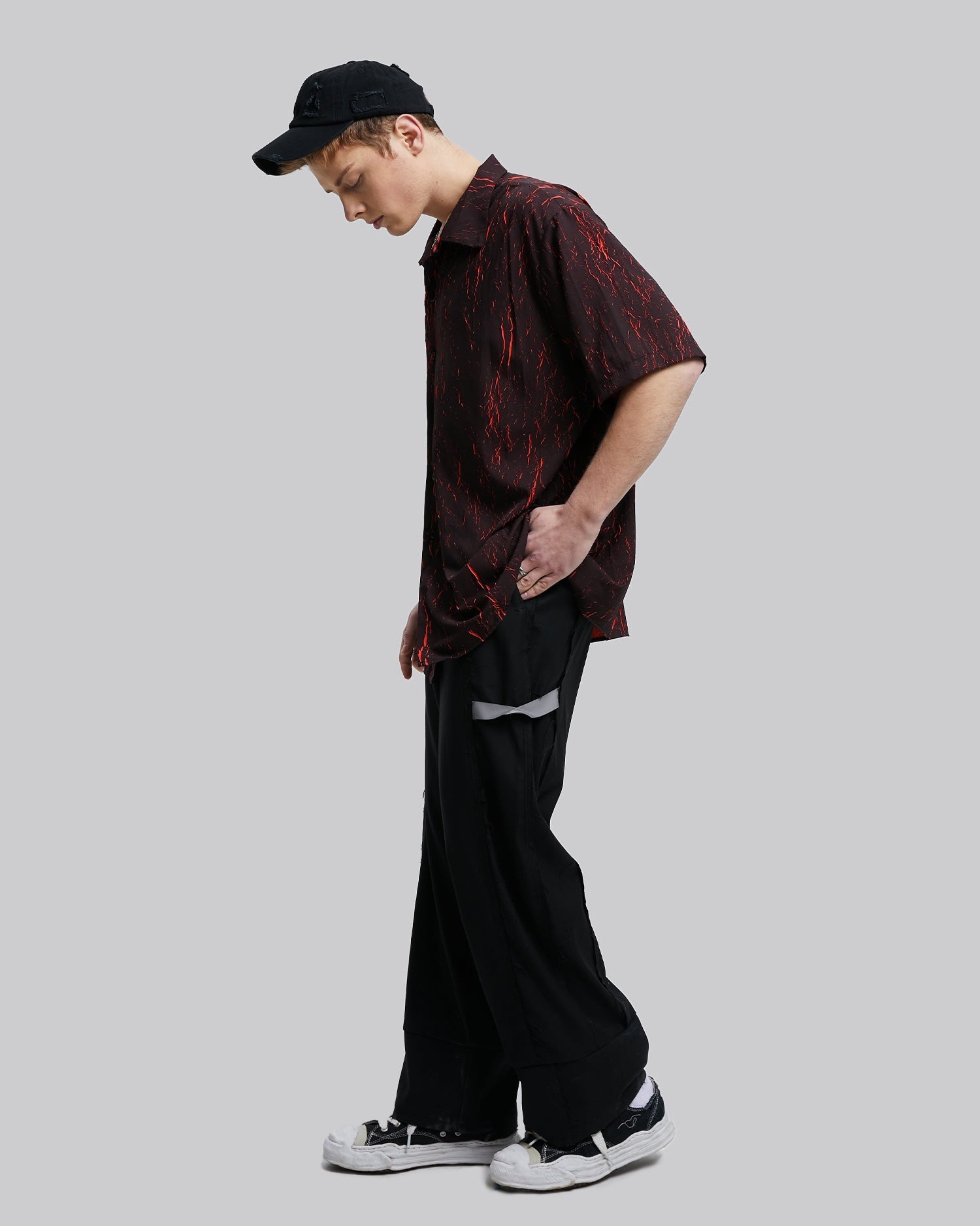 Short Sleeve Pattern Printed Shirt image 3