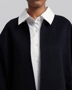 Cashmere Short Wrap Coat image 3