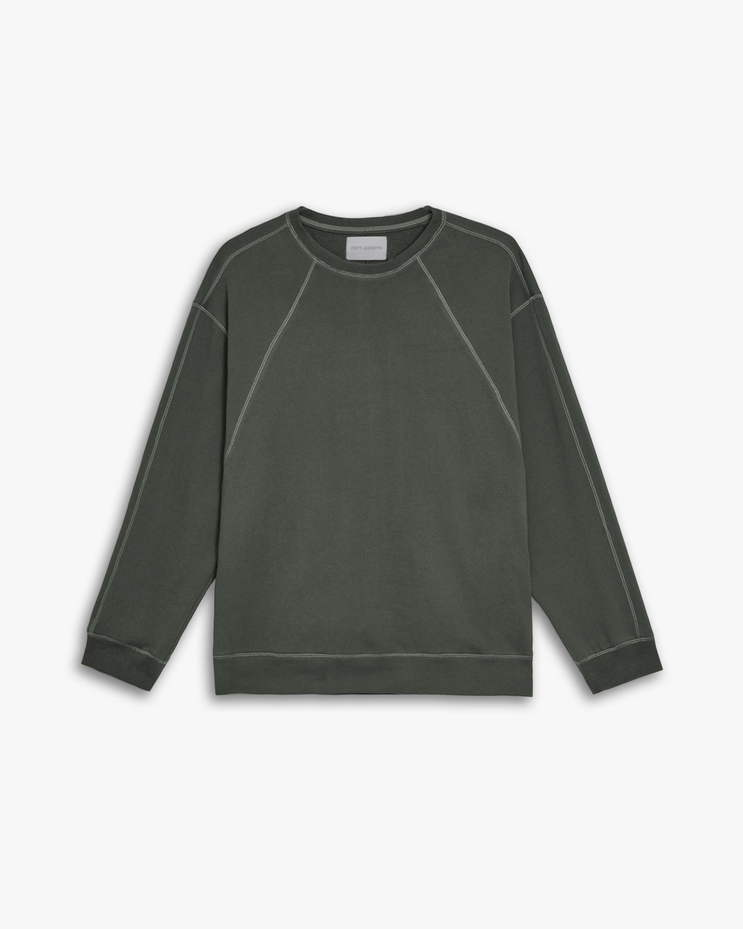 Exposed Paneling Seam Sweatshirt image 0