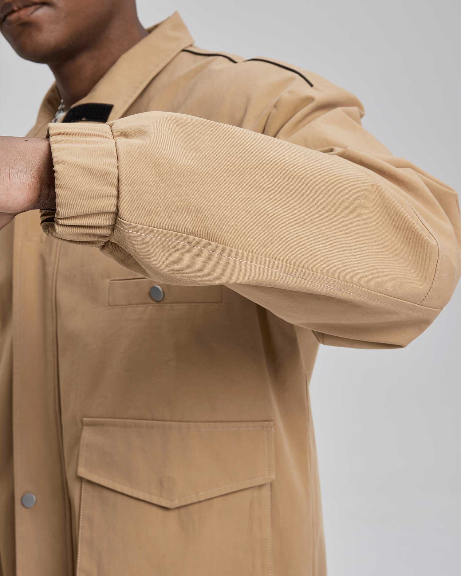 Stand Collar Smock Jacket image 5