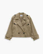 Cropped Jacket with Weather-Guard image 0