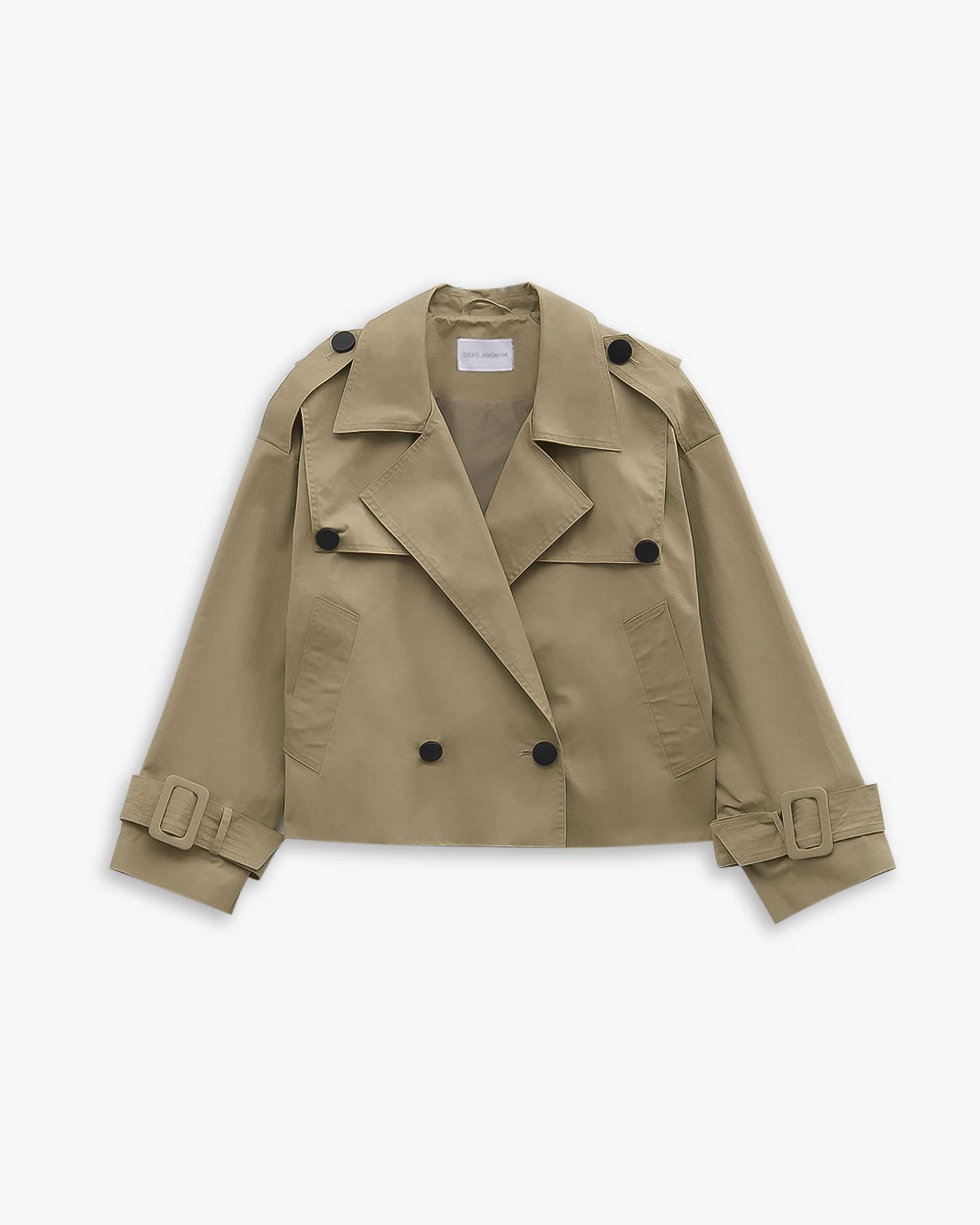 Cropped Jacket with Weather-Guard image 0