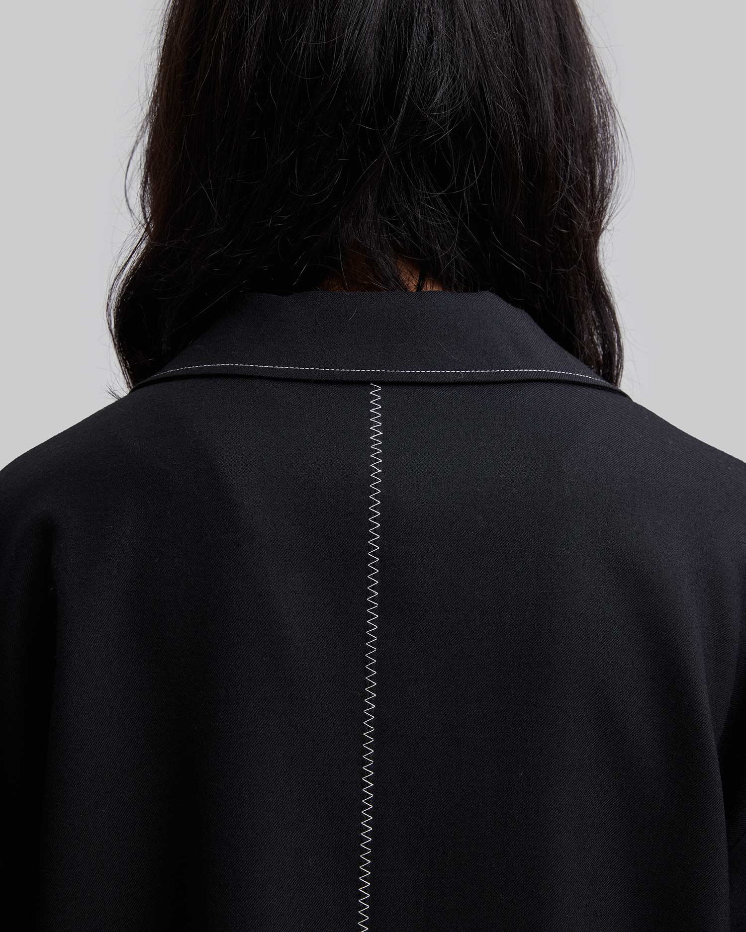 Black Boxy Jacket image 5