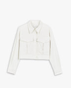 Cropped Corduroy Jacket image 0