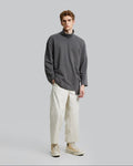 High Neck Asymmetric Sweatshirt image 2