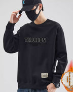 Letter Detail Cotton Sweatshirt - Juniper, M image