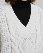V-Neck Sleeveless Sweater image 5
