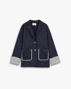 1 × Almost-Denim Jacket - Dark Blue, S image