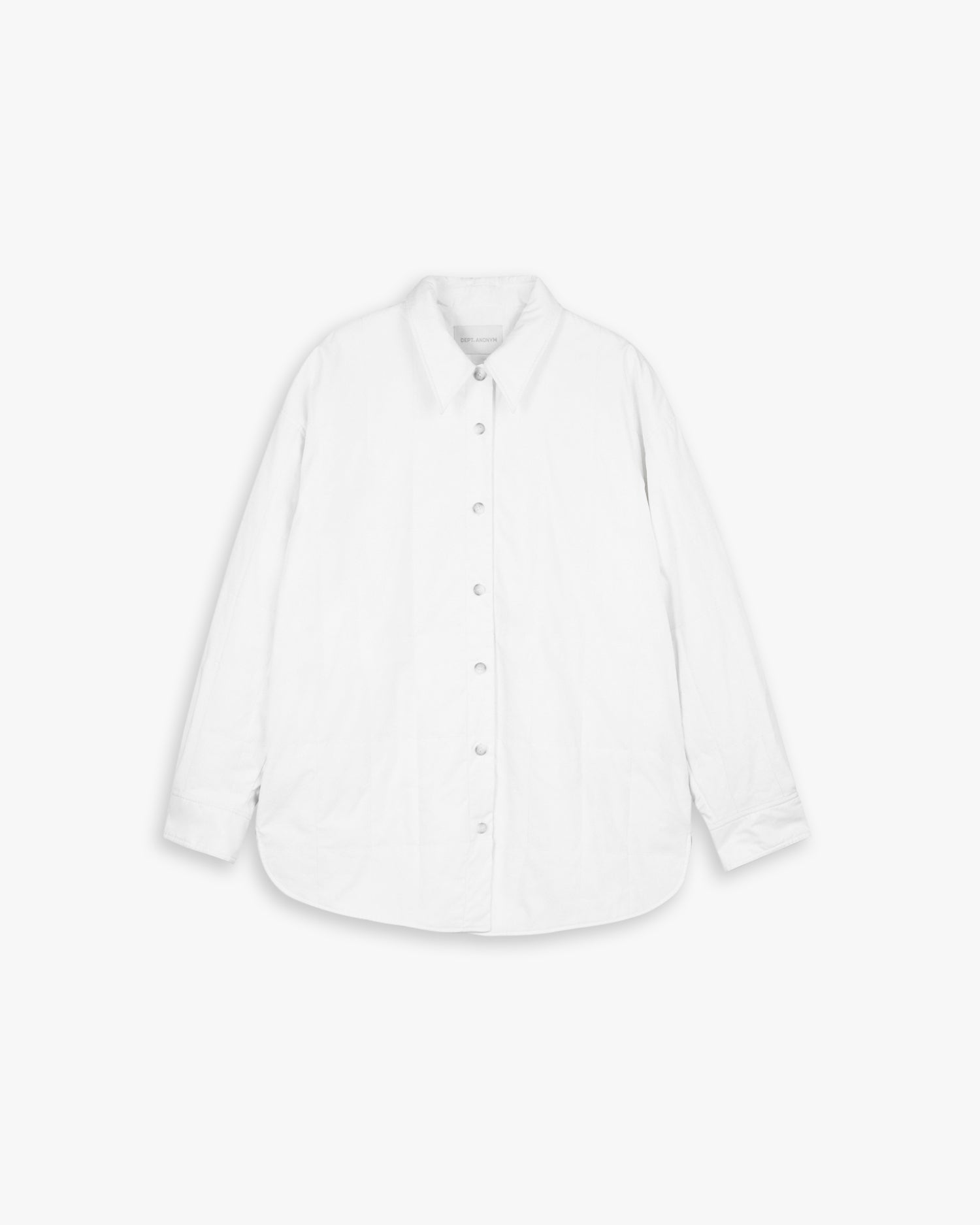 Quilted Shirt in White image 0