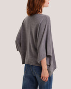 100% Merino Wool Dolman Sleeve Top image 3