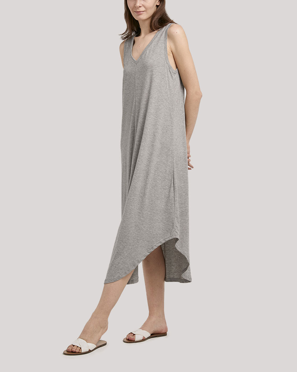 Curved Hem Tank Dress image 2