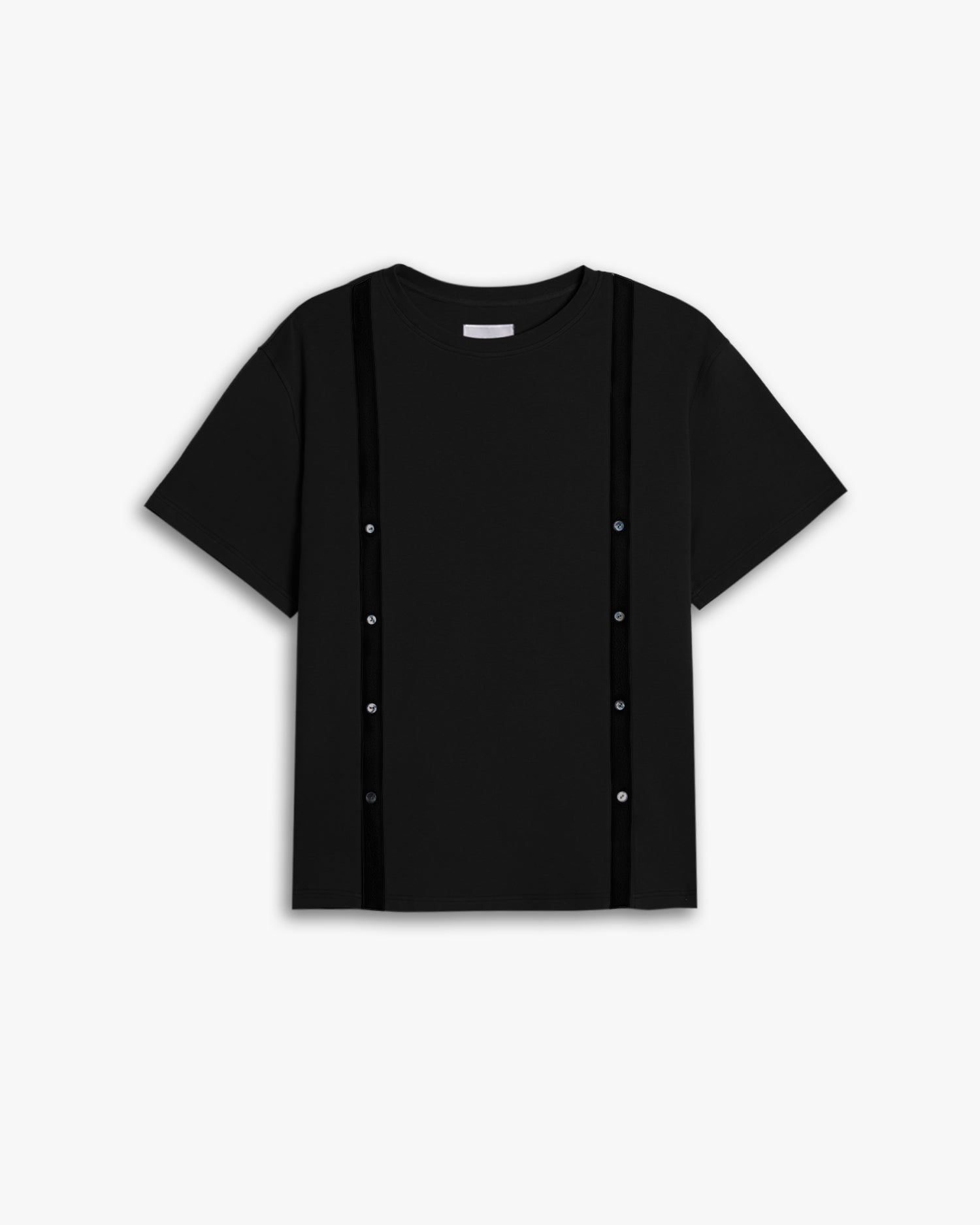 Side Tape Sweatshirt - Black, M image