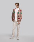 Christmas Cardigan - Khaki, L image