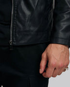 Jacket with Band Collar image 5