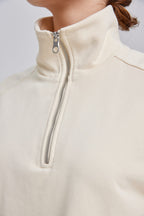Half-Zipped Patch Pocket Sweatshirt image 5